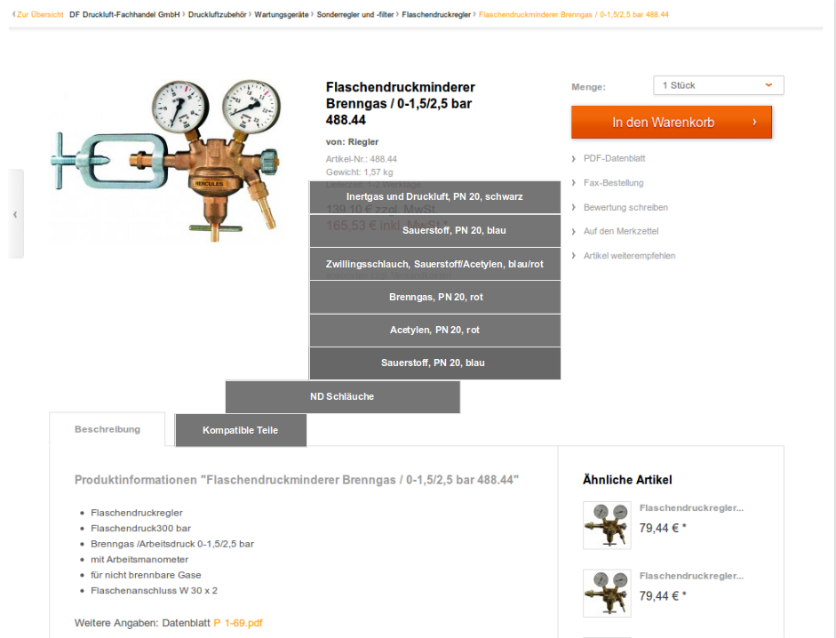 Compatible accessories in welding technology